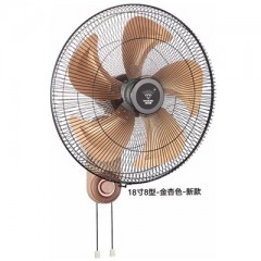 鉆石牌壁扇家用18寸掛壁式電風(fēng)扇宿舍靜音搖頭墻壁扇餐廳飯店風(fēng)扇